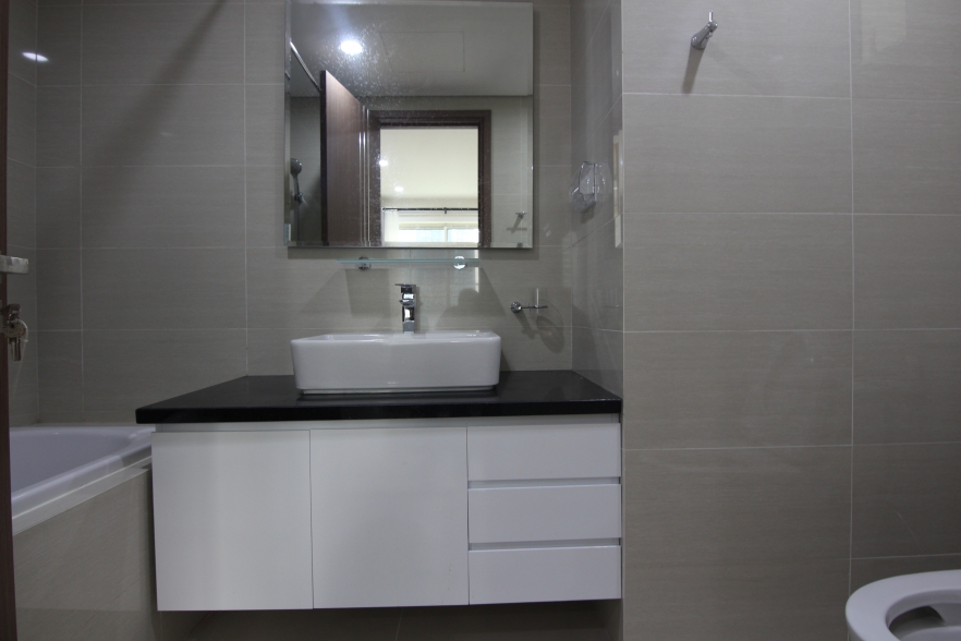 Three-bedroom apartment with full new furniture for rent in Ciputra, Tay Ho, Hanoi